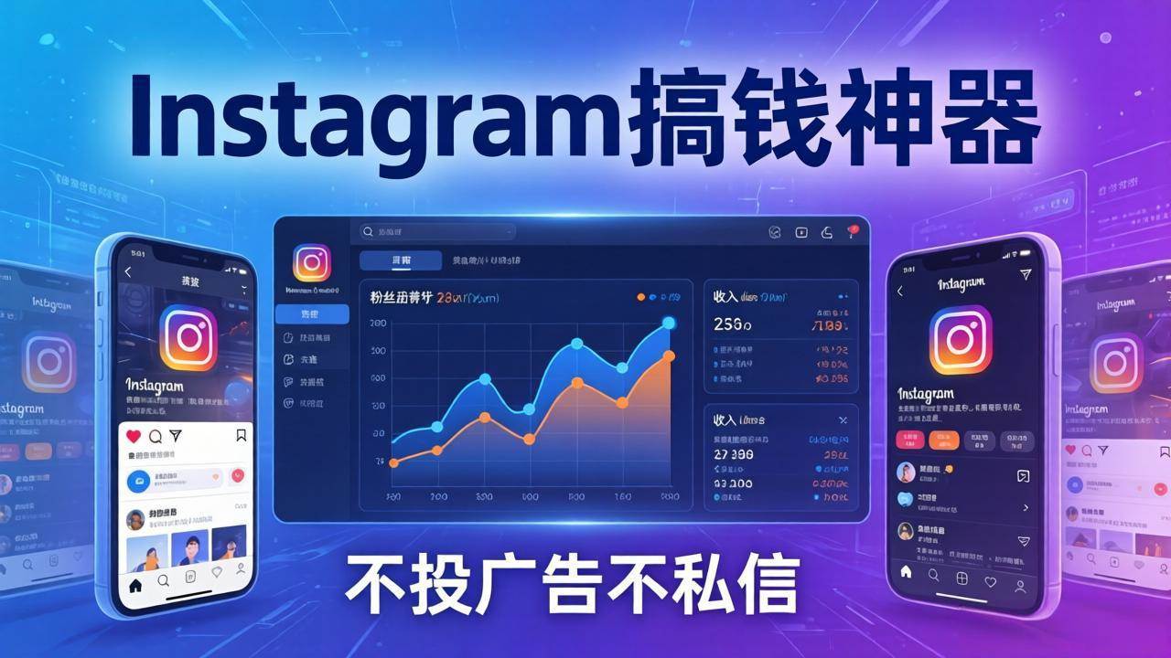 （17731期）Instagram搞钱神器：月涨6万粉+月入5万刀，不投广告不私信，靠算法+低价产品-佳佳云创网
