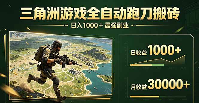 （17999期）三角洲全自动搬砖，轻松躺赢！-佳佳云创网