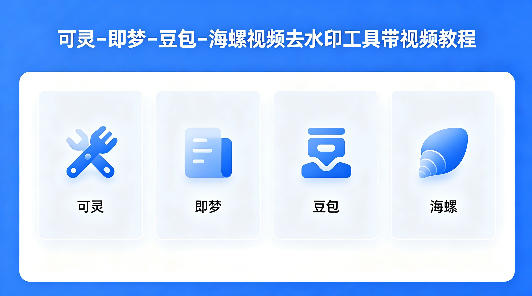 可灵–即梦–豆包–海螺视频去水印工具带视频教程-佳佳云创网