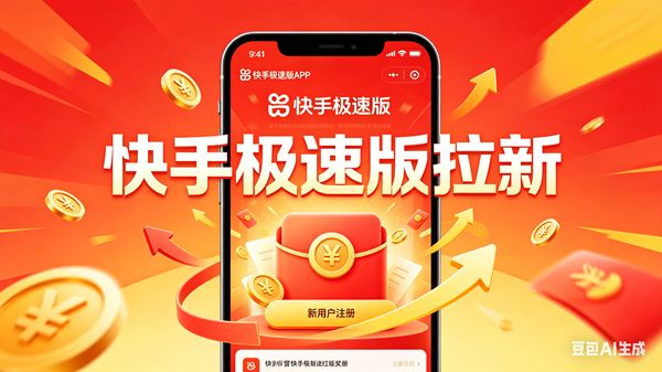 快手极速版拉新【社群免费橡目】-官方陪跑-佳佳云创网