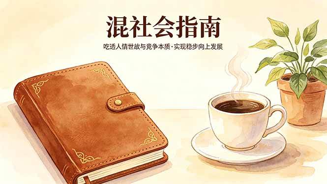 （18282期）付费文章：混社会指南，吃透人情世故与竞争本质，实现稳步向上发展-佳佳云创网