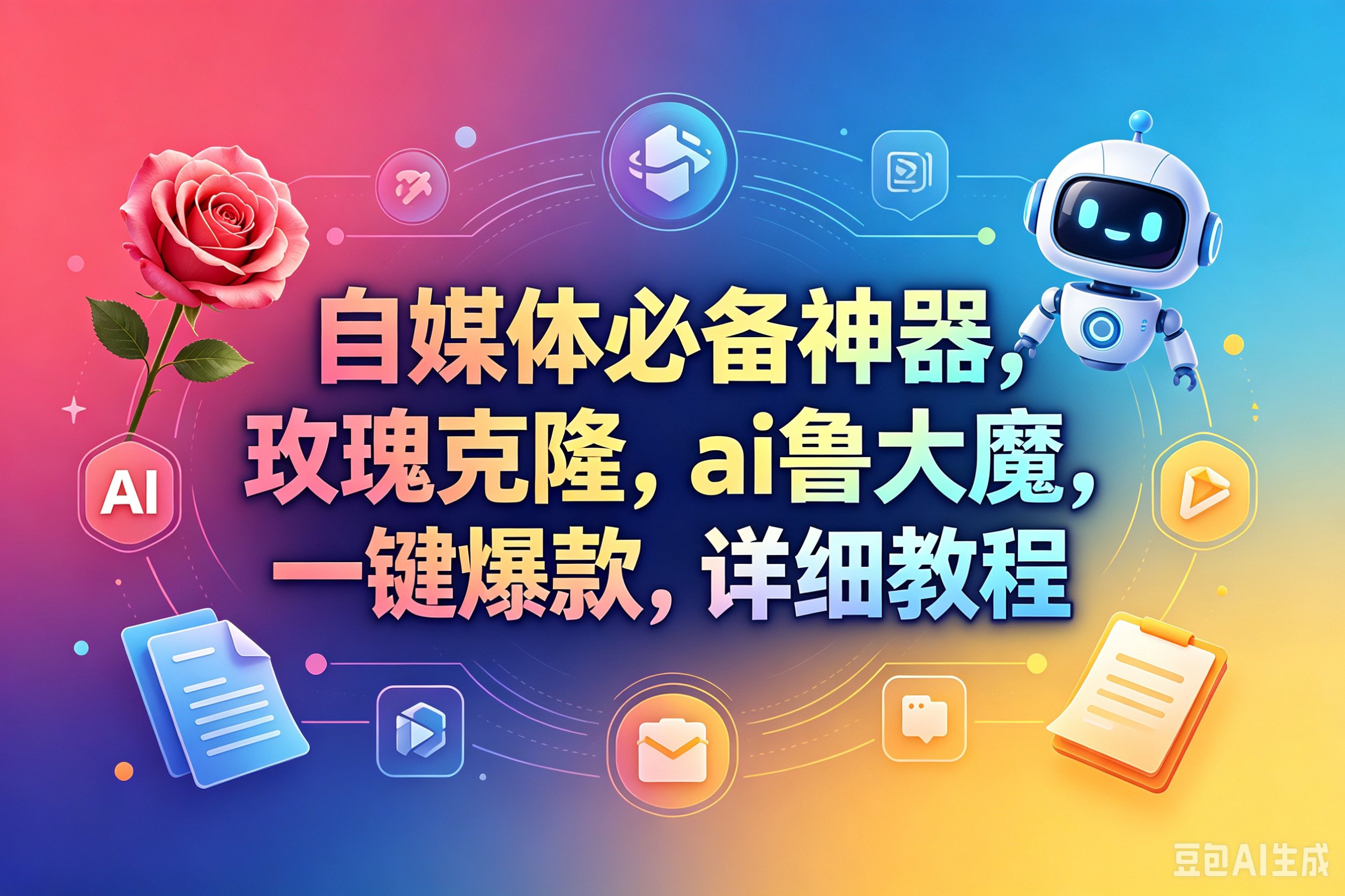 （18292期）玫瑰克隆神器，一键爆款工具，自媒体必备，60多个功能的教程-佳佳云创网
