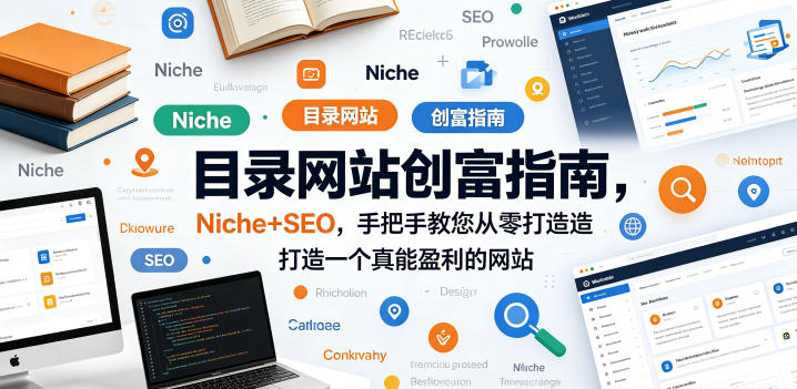 目录网站创富指南，Niche+SEO，手把手教您从零打造打造一个真能盈利的网站【原创双语字幕】-佳佳云创网