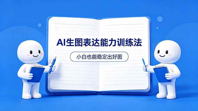 （18377期）AI生图不是做漂亮图，而是表达能力。这套方法让小白也能稳定出好图-佳佳云创网