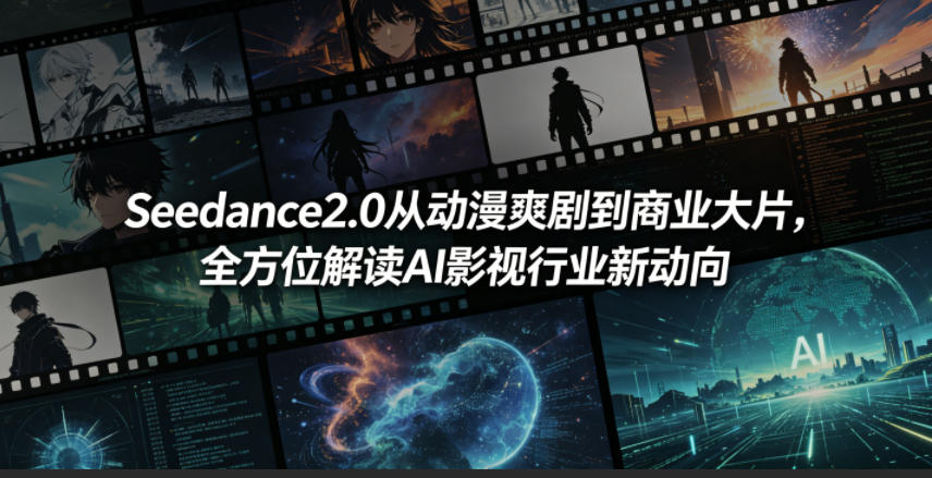 Seedance2.0从动漫爽剧到商业大片，全方位解读AI影视行业新动向-佳佳云创网