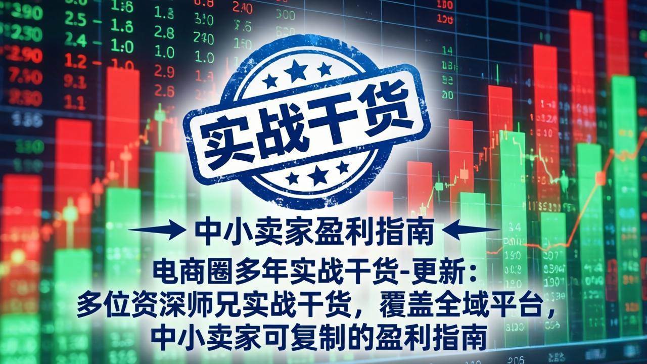（18534期）电商圈多年实战干货-更新5月20：多位资深师兄实战干货/覆盖全域平台，中小卖家可复制的盈利指南-佳佳云创网