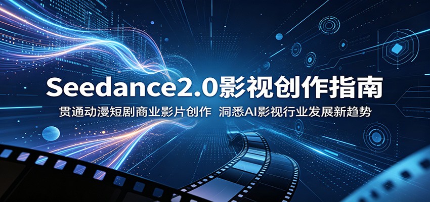 Seedance2.0影视创作指南：贯通动漫短剧商业影片创作，洞悉AI影视行业发展新趋势-佳佳云创网