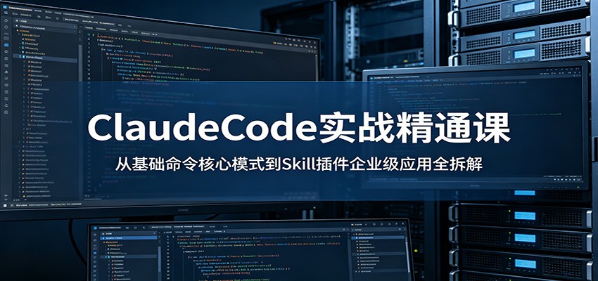 ClaudeCode实战精通课：从基础命令核心模式到Skill插件企业级应用全拆解-佳佳云创网