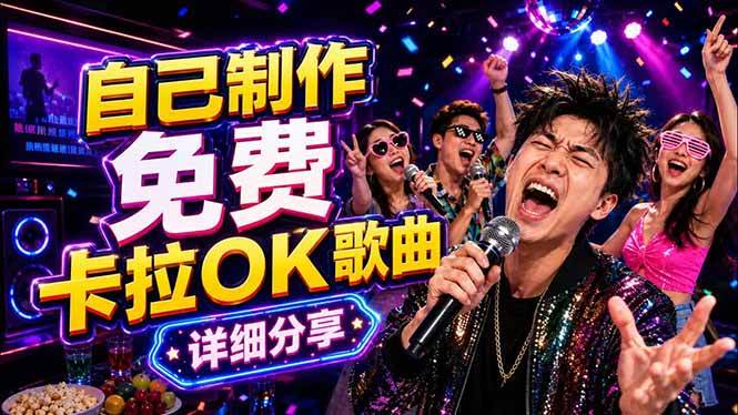 （18610期）免费卡拉OK歌曲制作全攻略：音轨分离字幕制作，零基础快速做出专业K歌视频-佳佳云创网