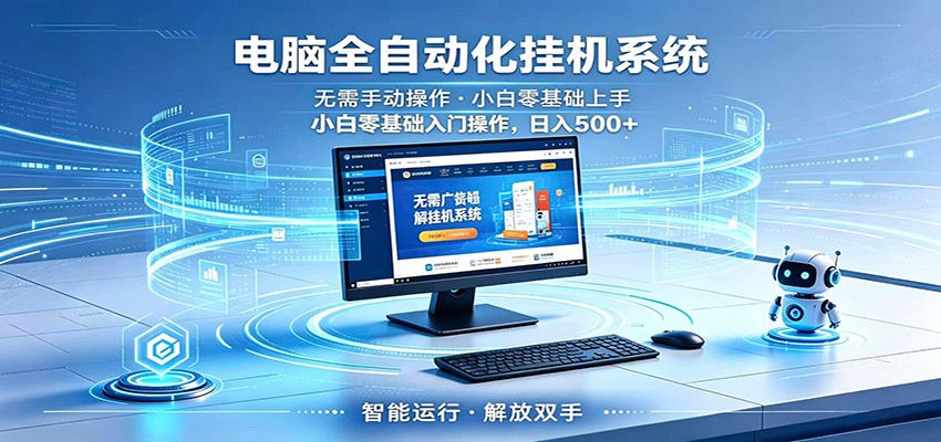 智能广告挂机无需值守，小白上手轻松实现每日增收-佳佳云创网