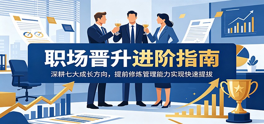 职场晋升进阶指南：深耕七大成长方向，提前修炼管理能力实现快速提拔-佳佳云创网