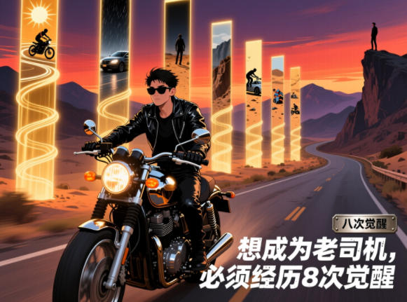付费文章：想成为老司机，必须经历8次觉醒-佳佳云创网