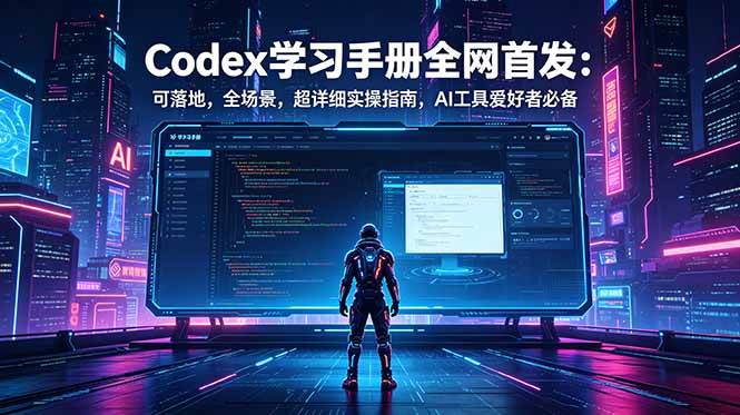 （18871期）Codex学习手册全网首发：可落地，全场景，超详细实操指南，AI工具爱好者必备-佳佳云创网