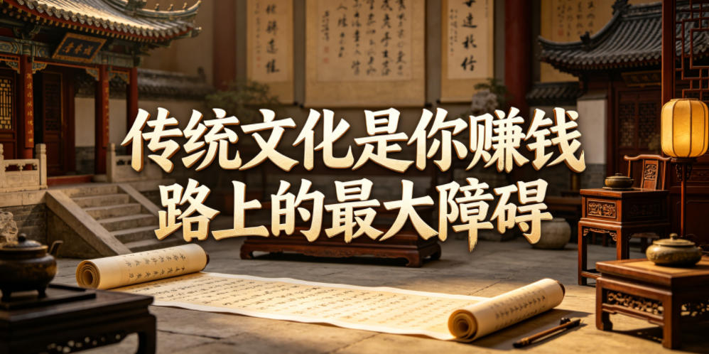 付费文章：传统文化是你賺钱路上的最大障碍-佳佳云创网