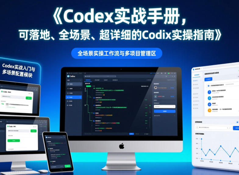 Codex实战手册，可落地、全场景、超详细的Codex实操指南-佳佳云创网