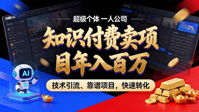 （18919期）2026年普通人如何通过卖项目年入百万，从零到一，教你走对每一个细节-佳佳云创网