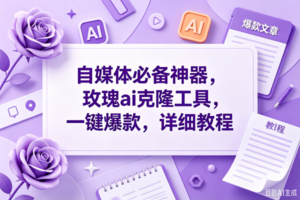 （18951期）玫瑰ai克隆，一键爆款ai神器，自媒体的必备工具，50多个功能，详细教程-佳佳云创网