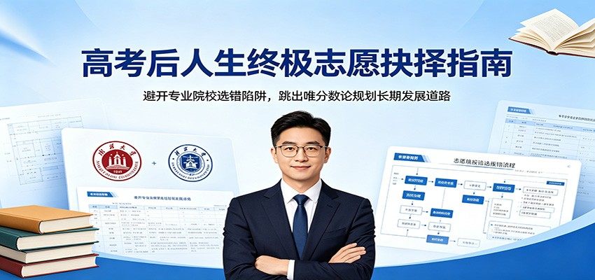 高考后人生终极志愿抉择指南：避开专业院校选错陷阱，跳出唯分数论规划长期发展道路-佳佳云创网